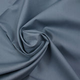 Concrete gray cotton poplin