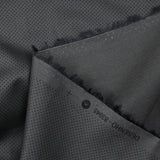 Algodón estampado lunares 1mm fondo gris
