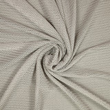 Silver gray polyester braided fishnet mesh