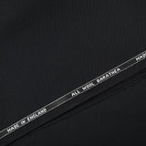 100% wool black twill tailoring fabric