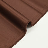 Plain polyester satin Inès brown