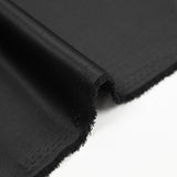 Plain polyester satin Inès black