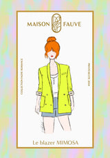 Patron de couture blazer MIMOSA