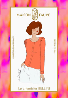 Patron de couture chemisier BELLINI