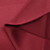 Plain polyester satin Inès burgundy