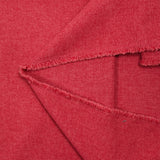 Crimson red velvet touch polyester canvas