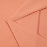 Fine salmon cotton polo knit