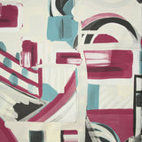 Cotton printed abstract clay background