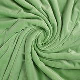 Jersey de velours tout doux vert clair
