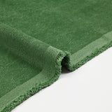 Velvet de poliéster Fine Côte Matcha