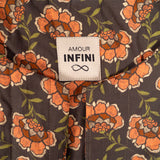Étiquettes tissées  "Amour infini" x 5