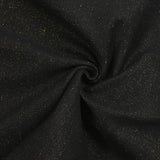 Lurex-golden tubular black man sold by the meter