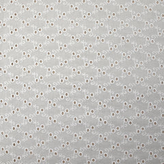 Broderie anglaise Eilidh blanc cassé