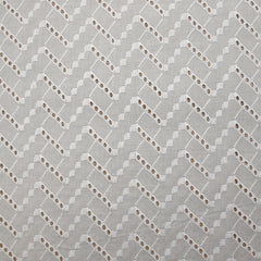 Broderie anglaise Freya blanc cassé