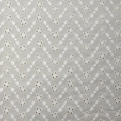 Broderie anglaise Iseult blanc cassé