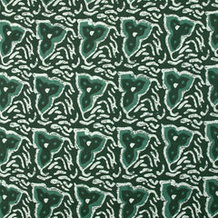 Coton batik imprimé Jodhpur fond vert foncé