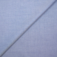 Coton chemise jacquard Nicolas fond bleu clair