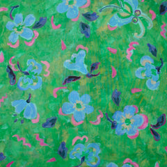 Coton liberty ® Artist Muse vert au mètre
