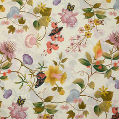 Coton liberty ® Doreen June fond écru au mètre