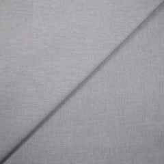 Coton tissé teint gris