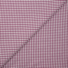 Coton Vichy 3mm prune