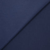 Crêpe de chine polyester bleu foncé