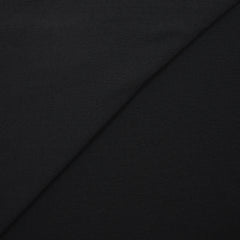 Crêpe polyester texturé noir