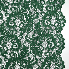 Dentelle festonnée Judith vert sapin