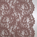 Dentelle festonnée Judith vieux rose