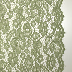 Dentelle festonnée Maud vert sauge