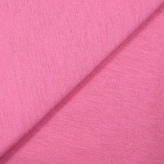 Doupion de soie et coton rose