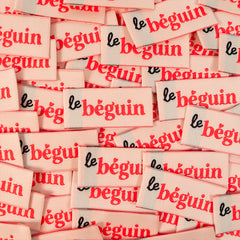 Étiquettes tissées  "Le béguin" x 5