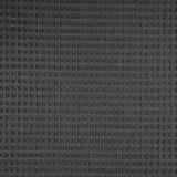 Algodón 100% Honeycomb negro