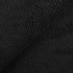 Fausse fourrure mouton noir