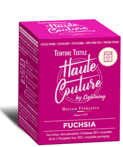 Teinture textile Haute Couture - fuchsia