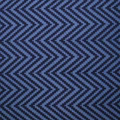 Jean's jacquard polyviscose chevron fond marine