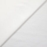 Jersey de coton blanc