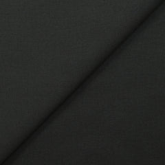 Jersey de coton bord-côte noir