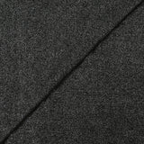 Jersey de polyester irisé argenté fond noir