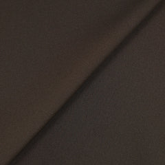 Jersey de polyester lourd double face marron et noir