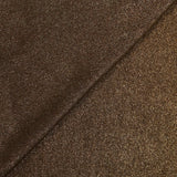 Jersey de viscose fin irisé mordoré fond marron