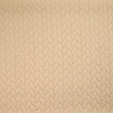 Matelassé jersey braids beige background