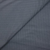 Jersey rayé 7 mm gris