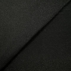 Maille de polyester brillante noire