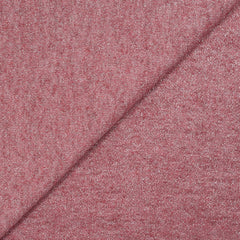 Maille Iris lurex fond bois de rose