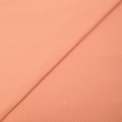 Maille polo coton fin saumon