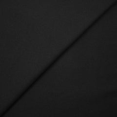 Maille polo coton noir de jais