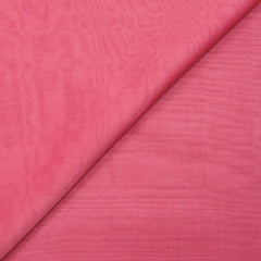 Mousseline 100% soie unie framboise changeant fuchsia