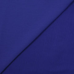 Mousseline crinkle bleu roi