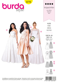 Patron n°6776 : Robe de mariée